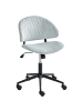 Beliani Bürostuhl KIANA in Blau/Schwarz - (W) 55 x (H) 74 x (L) 55 cm