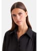Seidensticker Ausgestellte Bluse Regular in Schwarz
