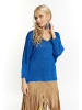 IZIA Damen Pullover in Blau Marine