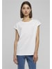 Urban Classics T-Shirt in frostmint+white