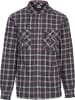 Trespass Hemd "Rapeseed Mens Check Shirt" in Grau