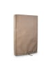 relaxdays 3 x Winterschutzhaube in Beige - (B)120 x (H)180 cm