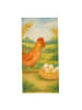Mr. & Mrs. Panda Badehandtuch Huhn Stolz Design ohne Spruch in Vintage