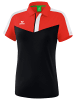 erima Squad Poloshirt in rot/schwarz/weiss