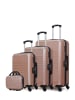 WAVE PARIS 4 tlg. Kofferset SELENGA-C in Rosa (95L/64L/37L/9L)