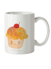 Mr. & Mrs. Panda Kaffeetasse Cupcake ohne Spruch in Weiß