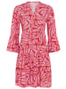 Tamaris Sommerkleid in pink gemustert