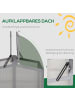 Outsunny Hochbeet 90L x 80B x 58H cm Hellgrau