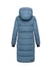 Marikoo Winterjacke Marikoo Zuraraa XVI Damen lange Winterjacke B989 in Dusty Blue