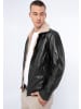 Wittchen Natural leather jacket in Dark brown