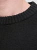 JACK & JONES PLUS Gestricktes T-Shirt in Black