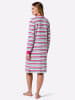 WITT WEIDEN Nachthemd in fuchsia-weiß-geringelt