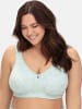 sheego Entlastungs-BH in mint+weiß