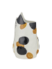 Butlers Vase PABLO Katze in Beige / Schwarz