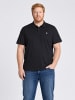 Petrol Industries Piqué-Poloshirt aus Baumwolle in Oversize ironhouse in Schwarz