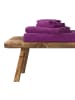 Schiesser Frottier-5er-Set: Gästetücher Skyline Color in Violett