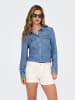 ONLY Hemd in Medium Blue Denim