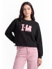 myMo Women Sweatshirt in Black