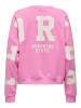 ONLY Sweatshirt in Fuchsia Pink