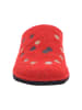 Tofee Pantoffel in rot