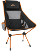 Normani Outdoor Sports Campingstuhl Peawanuck in Orange