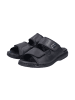 rieker Ledersandalen Schwarz