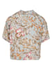 Urban Classics T-Shirts in lightblue hibiscus