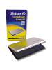 Pelikan Stempelkissen Gr.1 Metallgehäuse schwarz