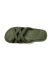 Brasileras Pantoletten "Mersin" in Militärgrün