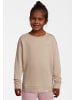 New Life Sweatshirt Crew Neck Pullover in Beige