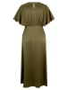 Vera Mont Cocktailkleid mit ausgestelltem Rock in Deep Avocado