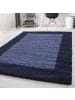 Teppich Boss Hochflor Teppich Lux Marineblau