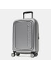Mandarina Duck Logoduck 4-Rollen Kabinentrolley 55 cm in silver