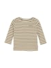 Noppies Langarmshirt Seguin in Stripe pattern Medium Brown