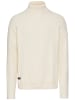 Camel Active Strickpullover mit Rollkragen in Weiß