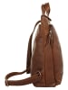 piké Rucksack echt Leder in braun