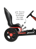 Hauck Gokart & Tretauto Cyclone mit verstellbarem in rot,schwarz