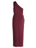 Vera Mont Abendkleid mit Raffung in Deep Dahlia