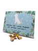 Mr. & Mrs. Panda Adventskalender Hund Labrador Moment mit Spruch in Eisblau