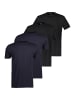 Lerros T-Shirt Basic in Schwarz / dunkelblau