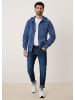 s.Oliver Sweatshirt Jacke in 57W2_dunkelblau