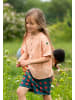 Little Green Radicals Kurzärmeliges Henley-Top in Rosa