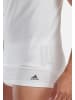 Adidas Sportswear Unterhemd / Tanktop Active Flex Cotton 3 Stripes in Weiß