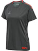 Hummel T-Shirt Raglanärmel Hmlpro Damen in FORGED IRON/QUIET SHADE