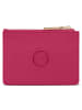 Lazarotti Bologna Leather Schlüsseletui Leder 11,5 cm mit Air Tag Fach in hot pink