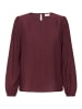 Kaffe Langarm-Bluse KAvivy Regular fit in Windsor Wine