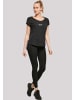 F4NT4STIC Long Cut T-Shirt SUS in schwarz