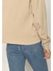 GreenBomb Sweatshirt Nature River Trip in Kaffee Latte