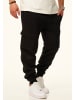 DAILY COTTON Jogginghose - als Cargohose - Lange Trainingshose Sweatpants in Schwarz