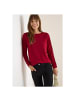 Cecil Langarmshirt in beaujolais red